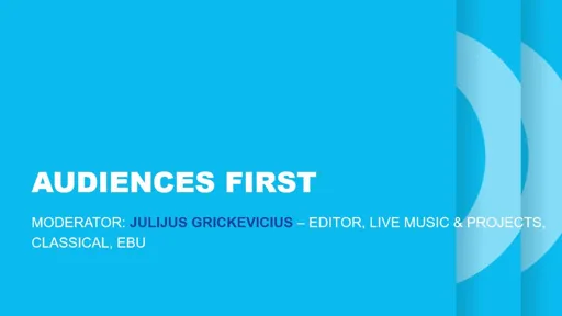 Audiences First - Research (Introduction)
