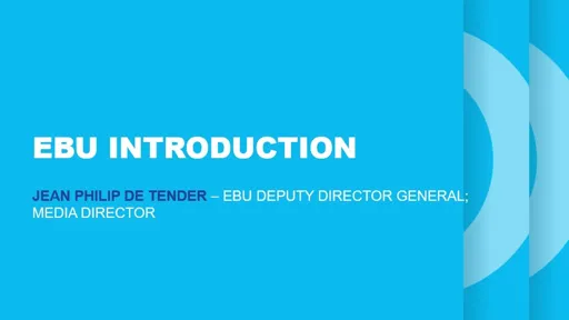 EBU Introduction to the day (2024 MPM)