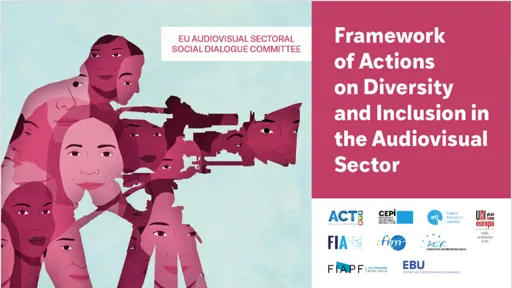 A new framework of actions promises more diversity and inclusion for a resilient audiovisual sector