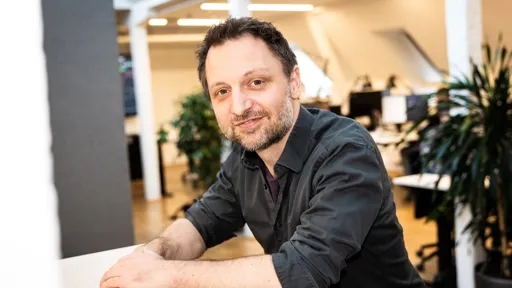 This is a photo of Kasper Lindskow, Head of AI at the JP/Politikens Media Group in Denmark