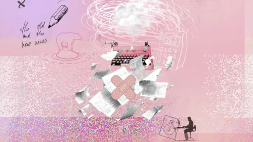 This is an illustration by Kati Bremme from the front cover of the report