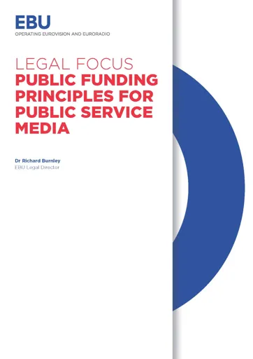 Public Funding Principles for PSM