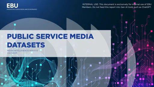 Public Service Media Datasets