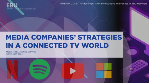 Media Companies' Strategies in a Connected TV World
