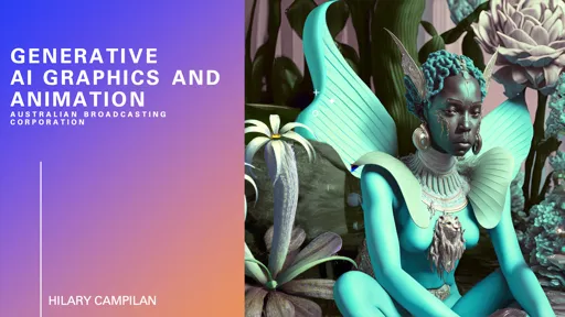 Generative AI graphics and animation at ABC