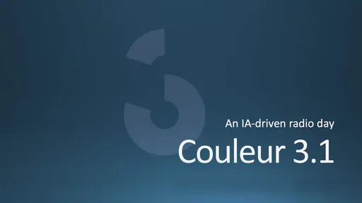 Couleur 3.1: An AI experiment at radio Couleur 3