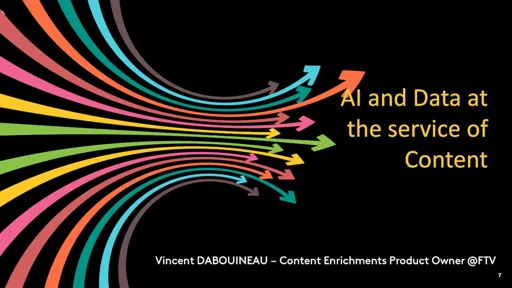 AI and Data at the service of Content