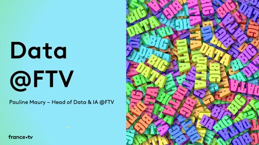 Data at France Télévisions