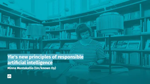 Yle's new principles of responsible artificial intelligence