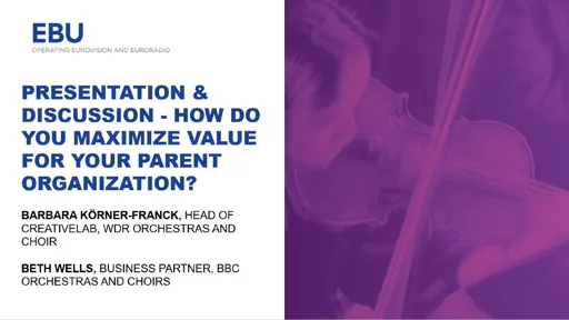 How do you maximize value for your parent organization?