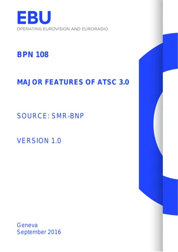 Major Features of ATSC 3.0