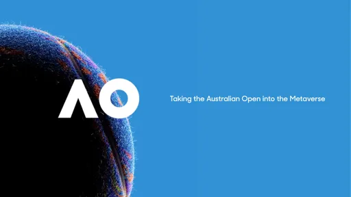 The OA (Open Australia) Tennis Art ball experience: web3.0 & Decentraland