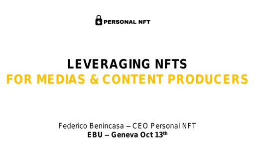 How to create exclusive media content experiences with NFT
