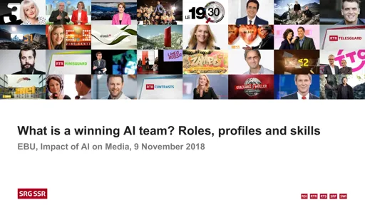 What is a winning AI team? Roles, profiles and skills