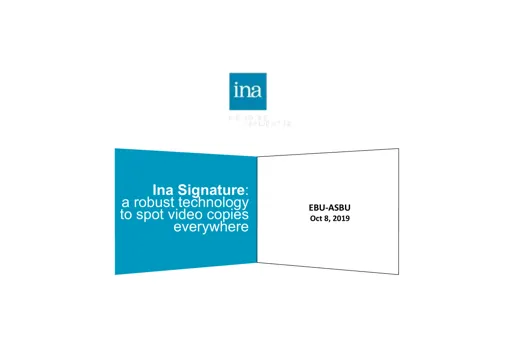 INA signature for archives