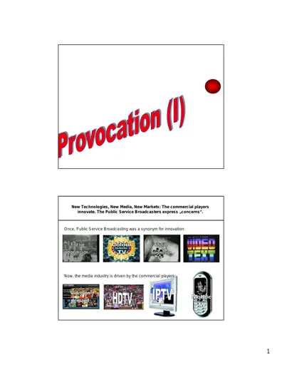 The Public Service Broadcasters express concerns