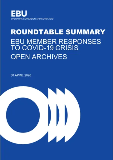 Open Archives - COVID-19 Roundtable Summary