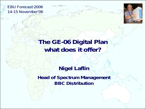 The GE-06 Digital Plan: what does it offer?