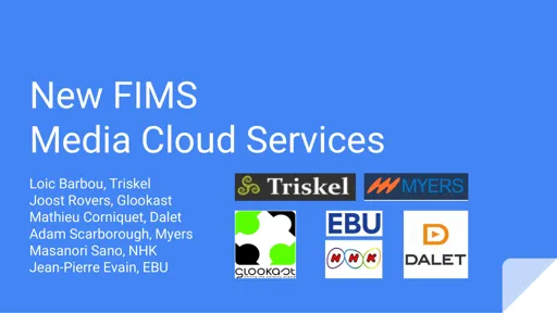 FIMS in the Cloud