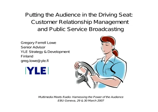 Customer relationship management - the role of PSBs