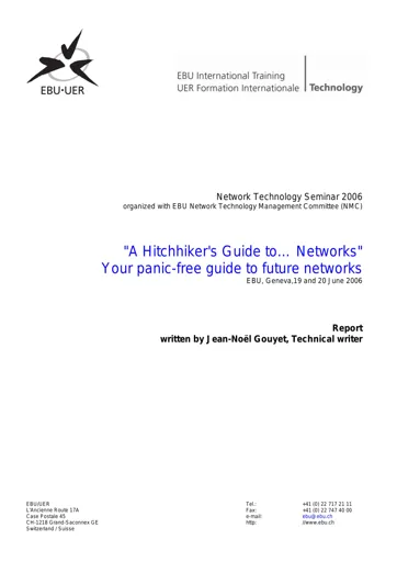 EBU Networks 2006 - Report