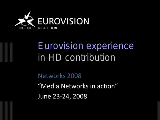 Eurovision Experience in HD Contribution