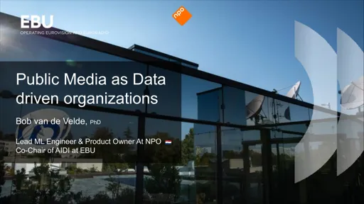 Public media as data-driven organizations