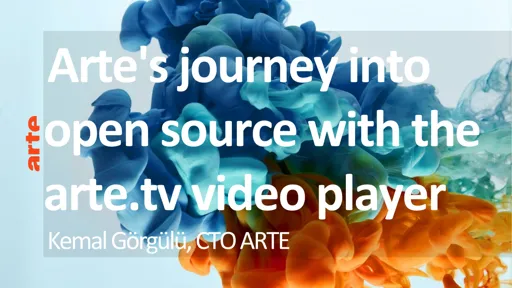 Arte's journey into open source with the arte.tv video player