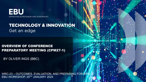 Follow up of the Conference Preparatory Meeting CPM27-1, 18-19 December 2023