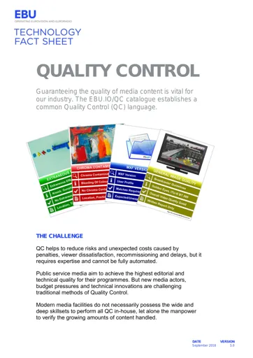Quality Control (QC)