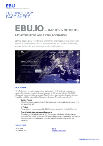 EBU.IO