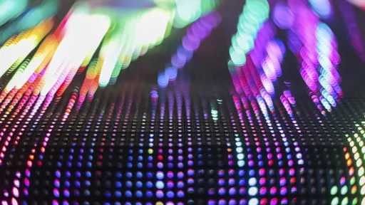 Bright colored LED smd wall with corner