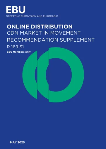 Online distribution: CDN market in movement – supplement