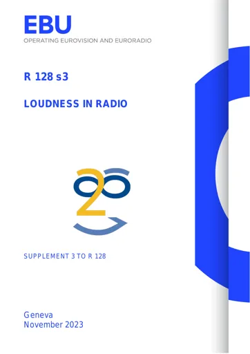 Loudness in Radio