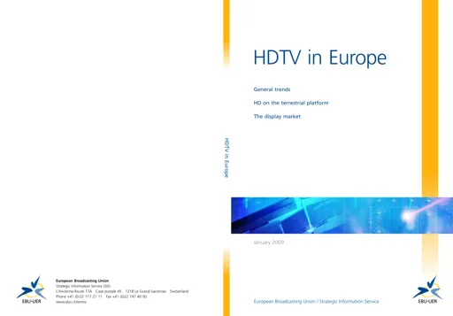 HDTV in Europe
