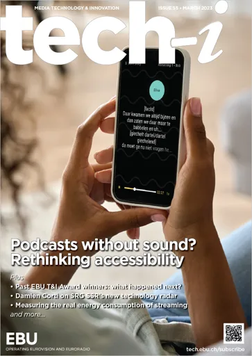 Podcasts without sound? Rethinking accessibility