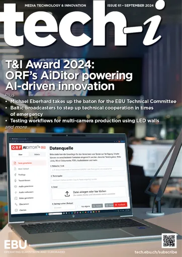T&I Award 2024: ORF's AiDitor powering AI-driven innovation