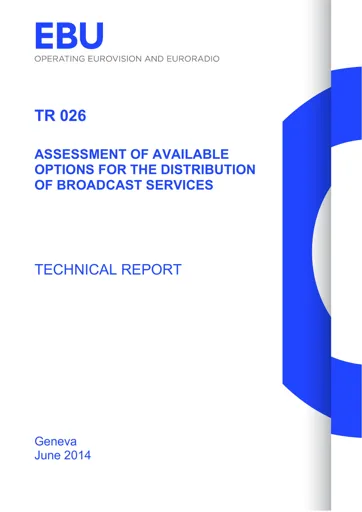 Available Options for the Distribution of Broadcast Services