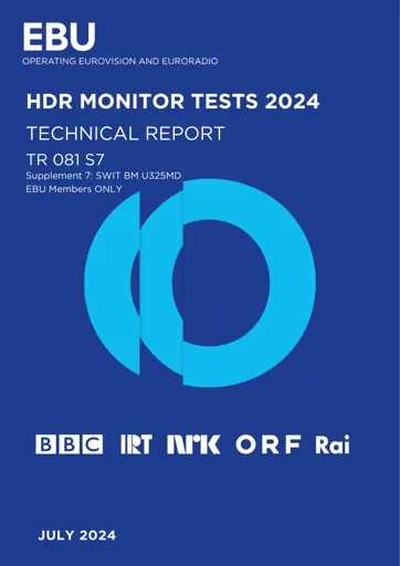 HDR Monitor Tests 2024: SWIT FM-215
