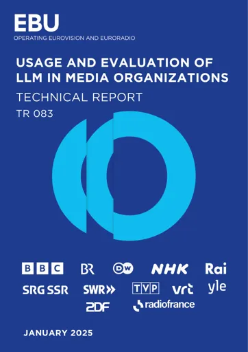 Usage and evaluation of LLMs in media organizations