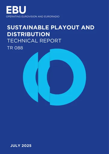 Sustainable playout and distribution