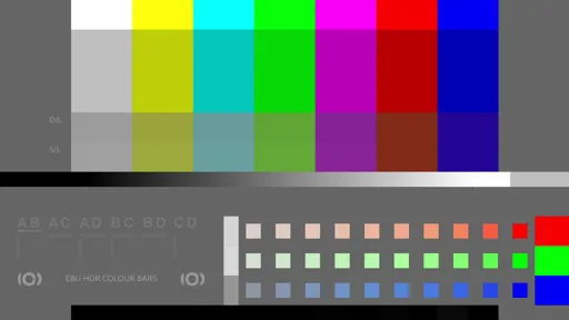 (U)HDTV HDR BT.2100 HLG Colour Bars (TIFF)